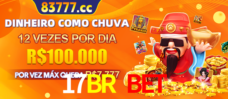 Banner do programa de recompensas Recomende para amigos do 17BR BET, detalhando os bônus por convidar amigos, com prêmios que chegam a R$288.888.